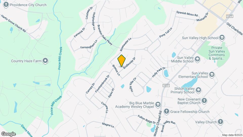 2022 Bridleside Dr Map and Location Details