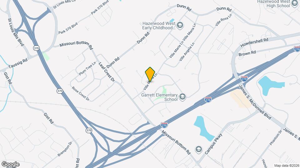 5122 Ville Maria Ln Map and Location Details