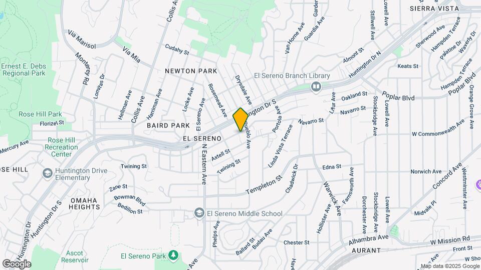 4938 Navarro St Mapa y Detalles de la Ubicación