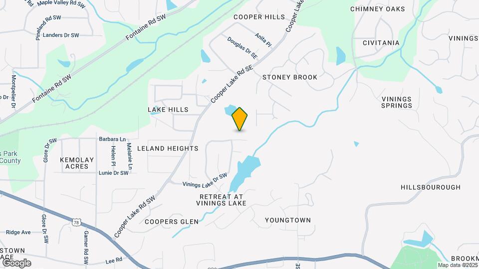 5312 Vinings Lake View SW Map and Location Details