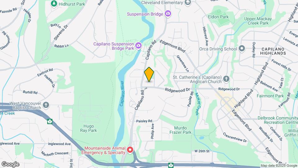 3300 Capilano Rd Map and Location Details