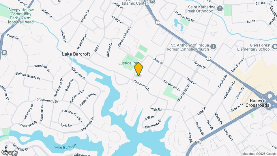 6207 Luckey Ct Map and Location Details