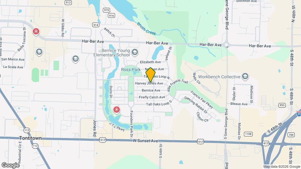 6537 Harvey Jones Ave Map and Location Details