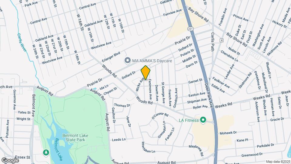 529 Nolting Ave Map and Location Details