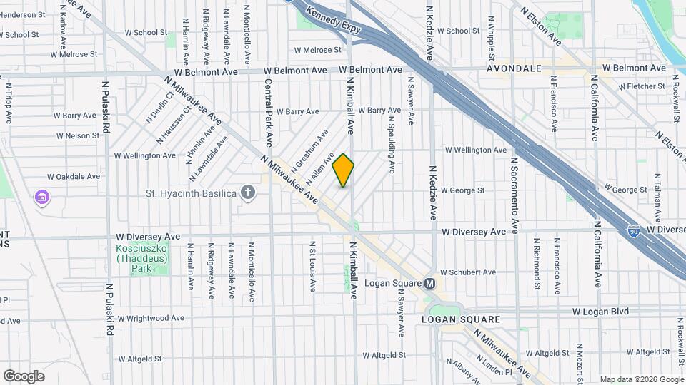 2836 N Dawson Ave Map and Location Details