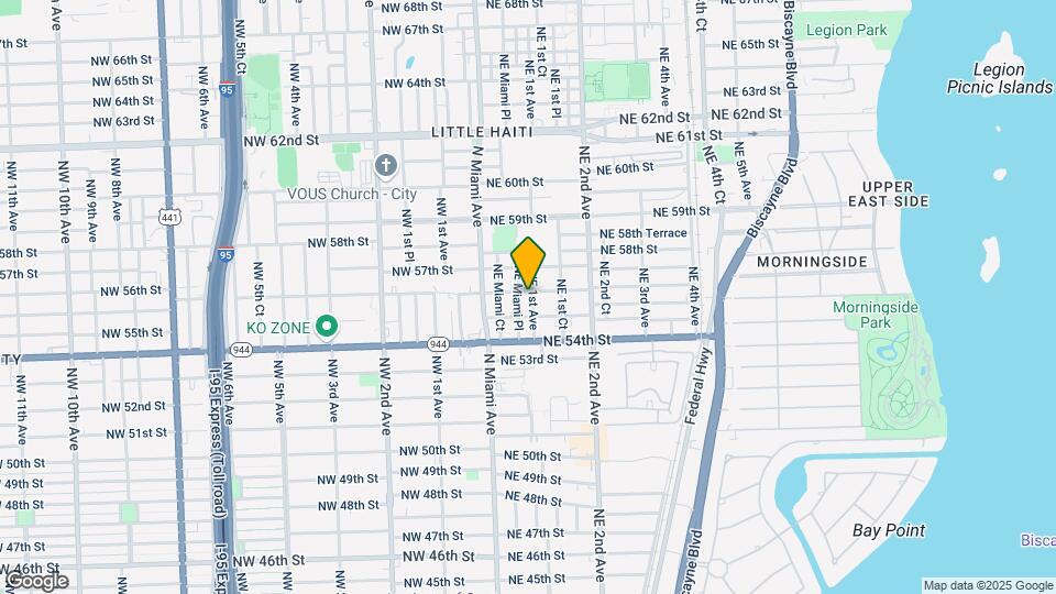 134-140 NE 56th St Mapa y Detalles de la Ubicación