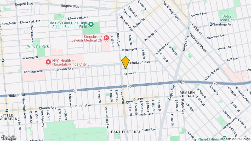 256 E 51st St Map and Location Details