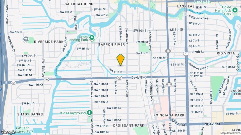 500 SW 11th St Map and Location Details