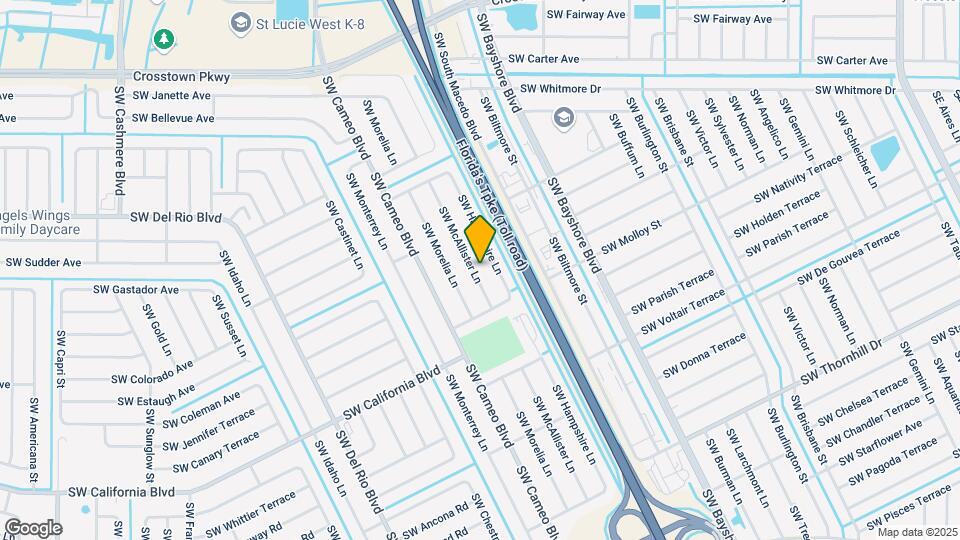 1841 SW McAllister Ln Map and Location Details
