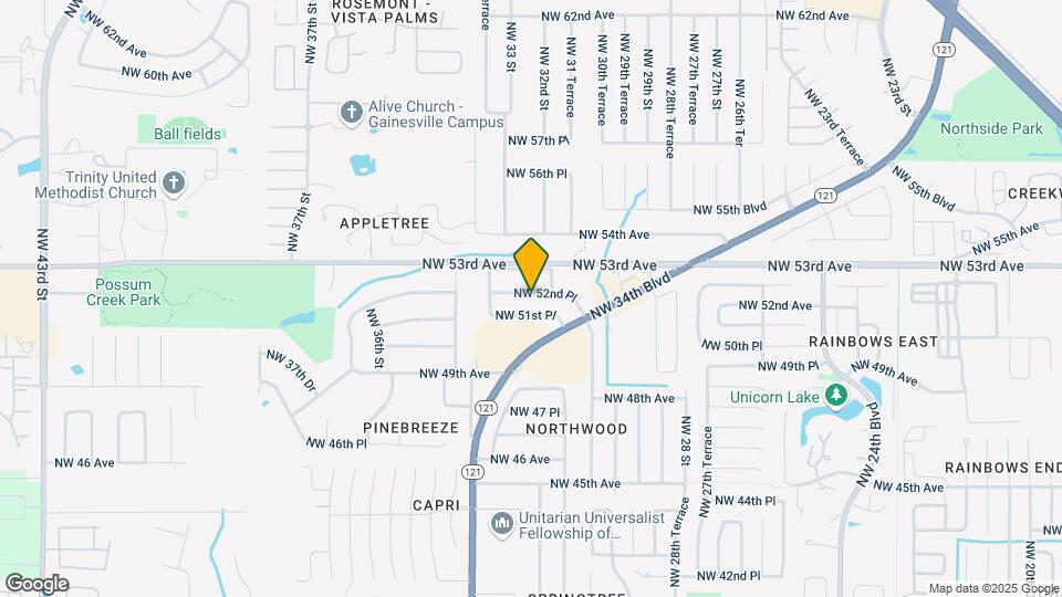3215 NW 52nd Pl Map and Location Details