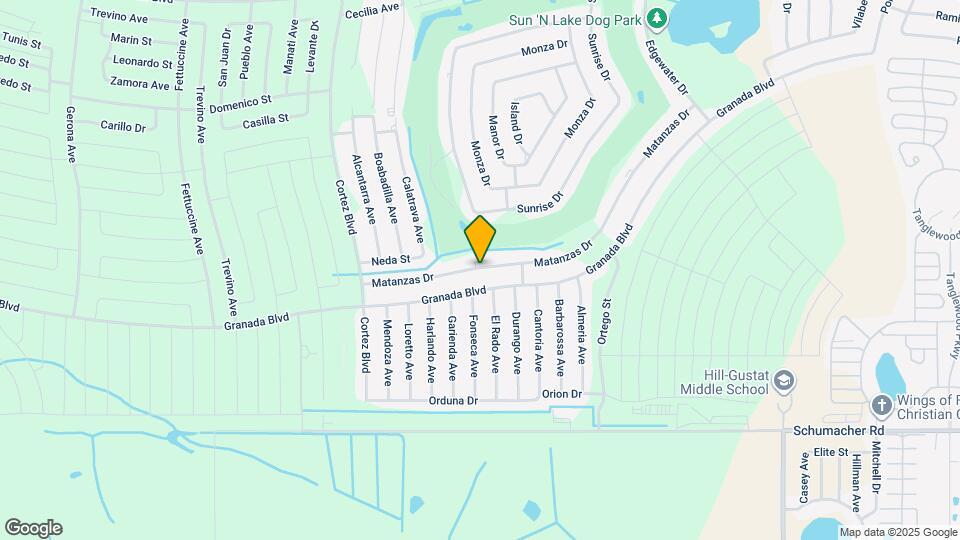 6421 Matanzas Dr Map and Location Details