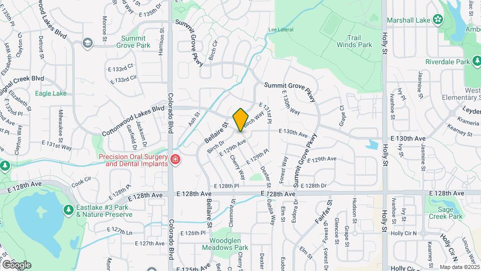 13031 Dexter St Map and Location Details