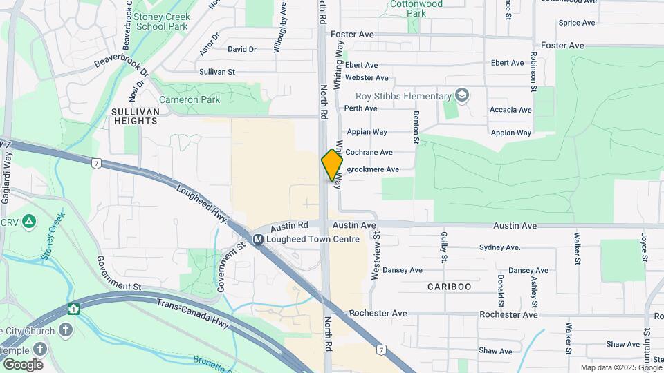 530 Whiting Way Map and Location Details