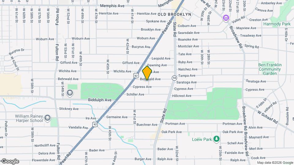 4500 W 39th St Mapa y Detalles de la Ubicación