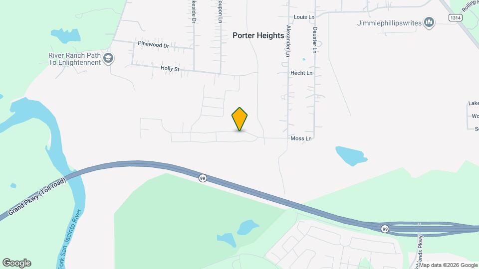 16662 Moss Ln Map and Location Details