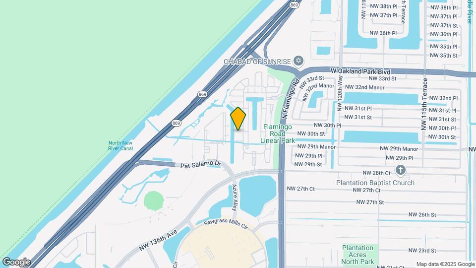 3055 NW 126th Ave Map and Location Details