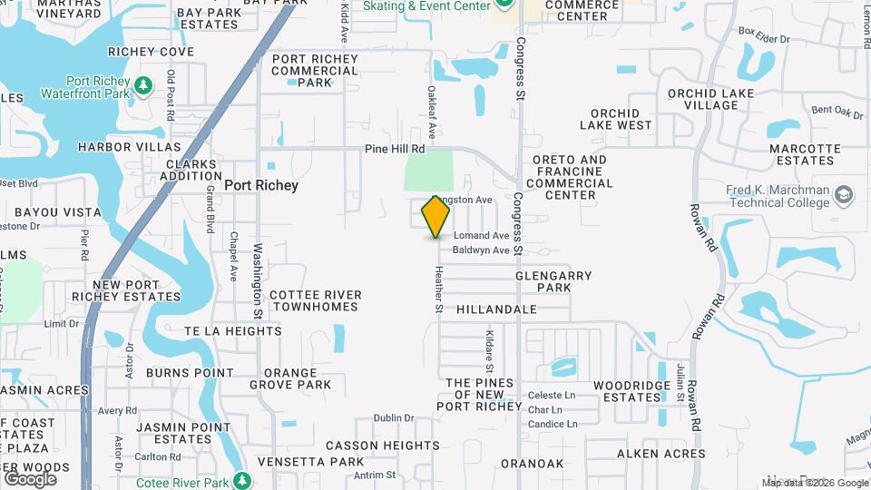 7713 Heather St Map and Location Details