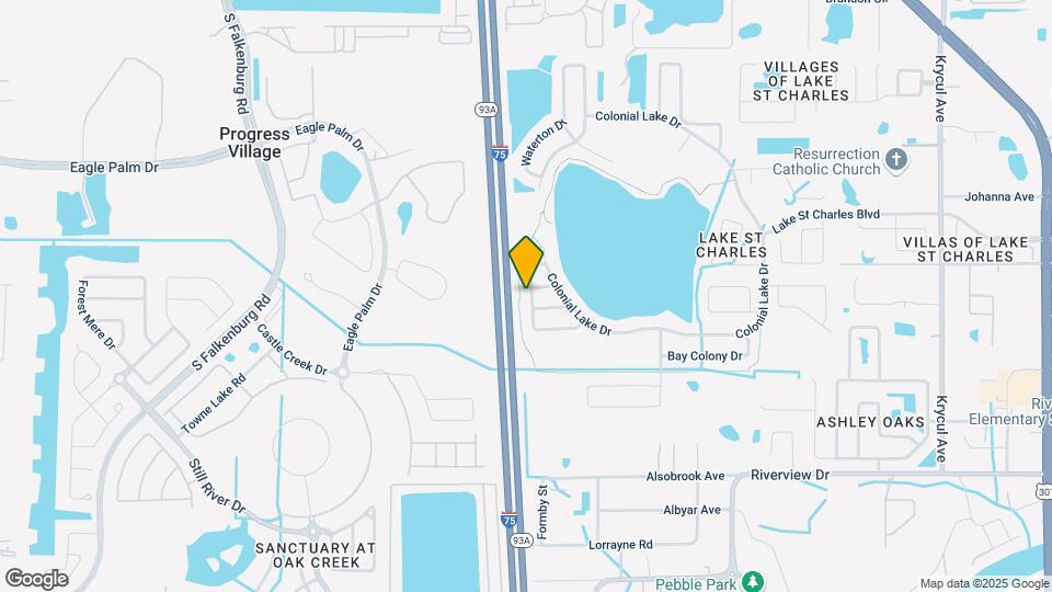 7025 Colony Pointe Dr Mapa y Detalles de la Ubicación