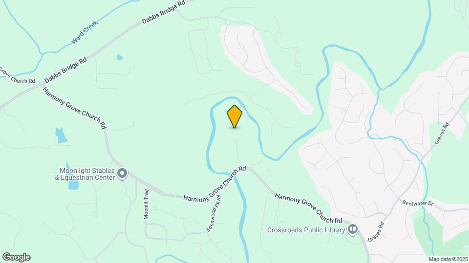 1736 Harmony Grove Church Rd Map and Location Details