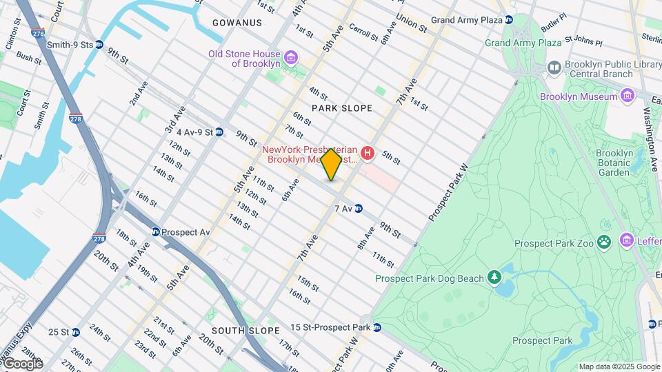 425 9th St Map and Location Details