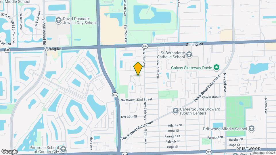 3777 NW 78th Ave Mapa y Detalles de la Ubicación