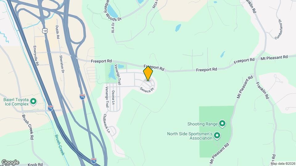 521 Tuscarora Rd Map and Location Details