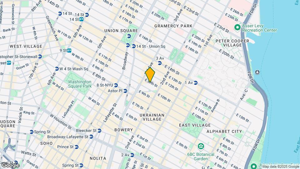 222 E 11th St Mapa y Detalles de la Ubicación