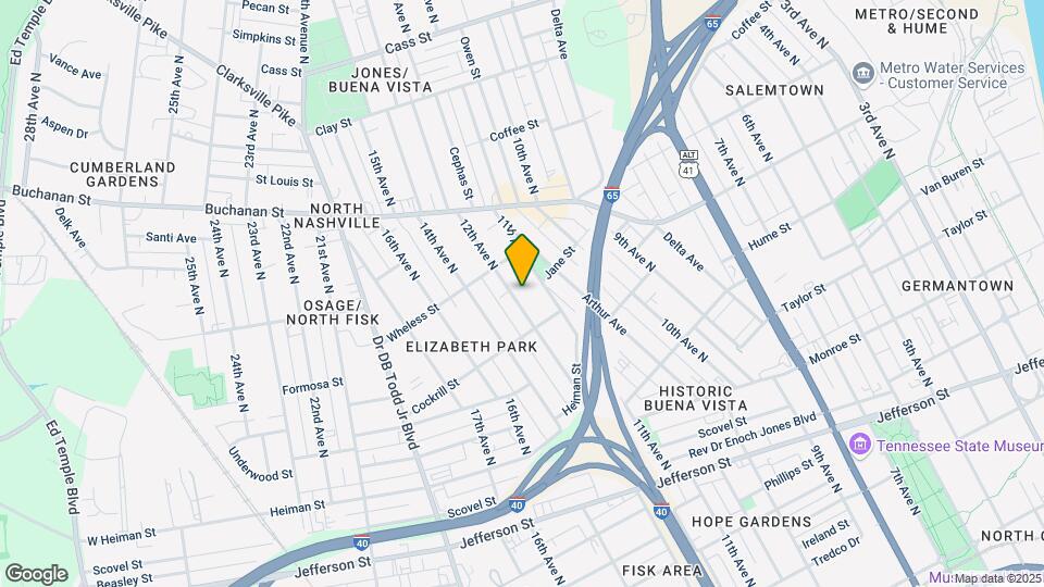 1614 12th Ave N Mapa y Detalles de la Ubicación