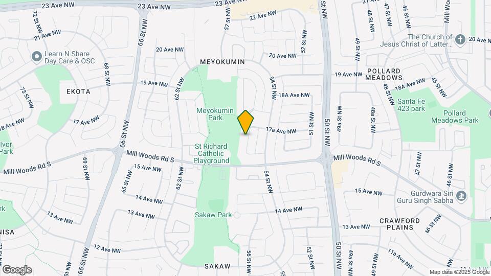 1724-1755 55 St NW Map and Location Details