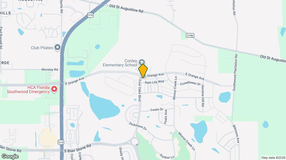 3025 Four Oaks Blvd Map and Location Details