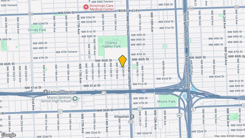 1253 NW 44th St Map and Location Details