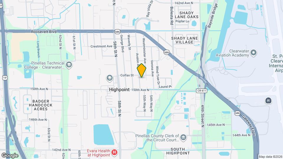 15149 Avalon Ave Map and Location Details