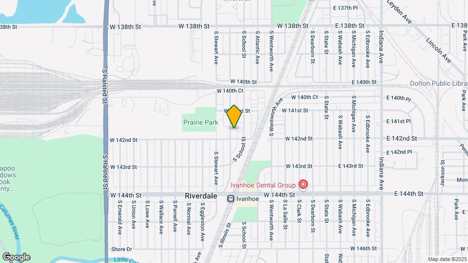 14137 S Tracy Ave Map and Location Details
