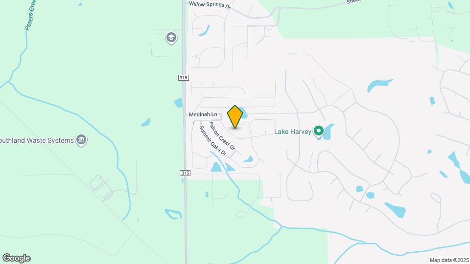 3227 Canyon Falls Dr Mapa y Detalles de la Ubicación