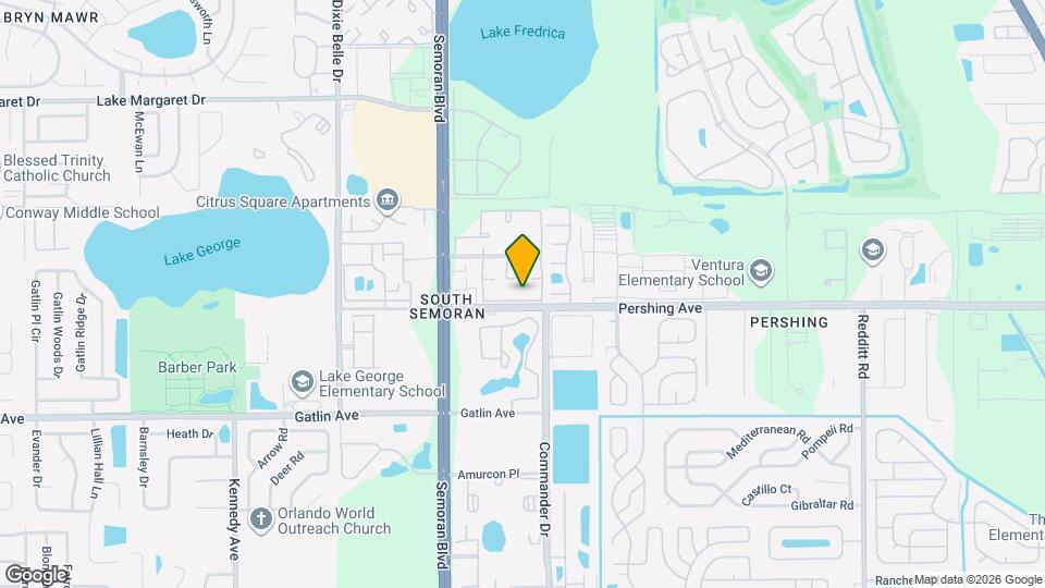 4411 S Semoran Blvd Map and Location Details