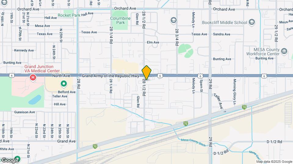 496 28 1/2 Rd, Unit 6 Map and Location Details