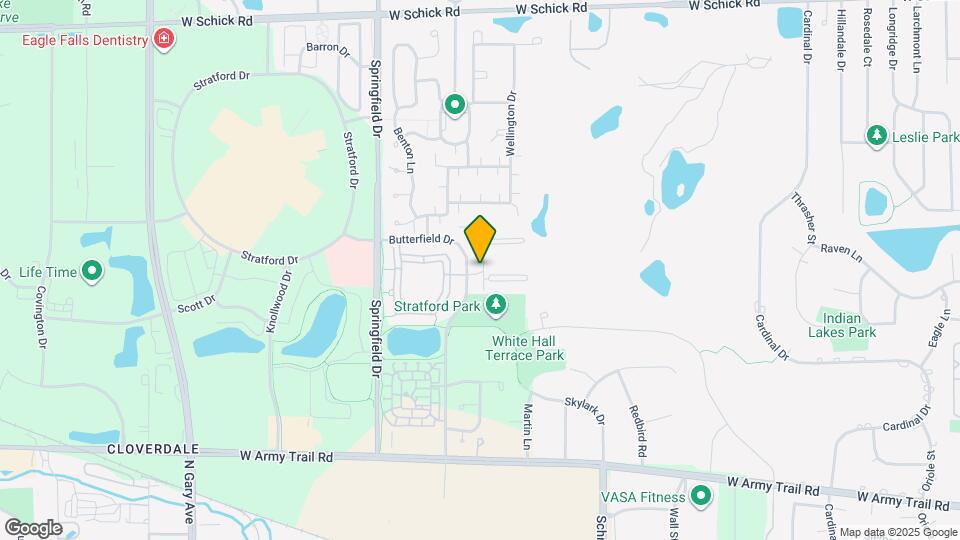 209 Glengarry Dr Map and Location Details