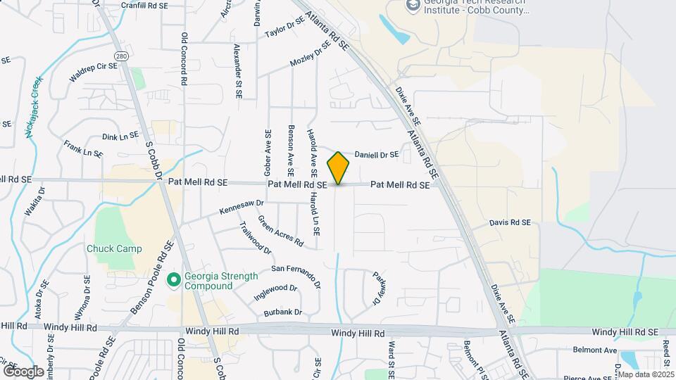 2099-2101 Valley Oaks Dr SE Map and Location Details