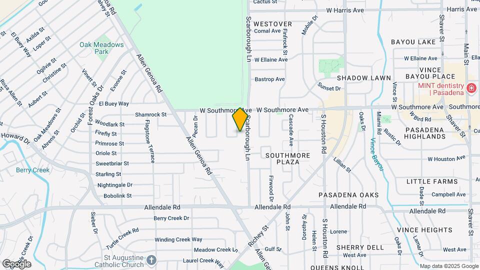 1503 Acacia Dr Map and Location Details