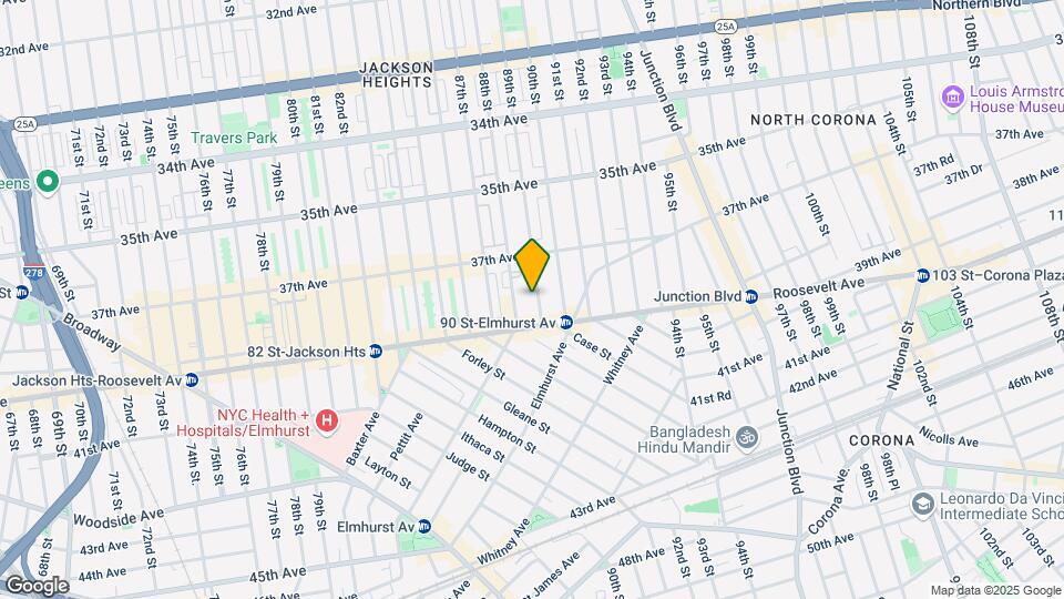 89th Street Map and Location Details