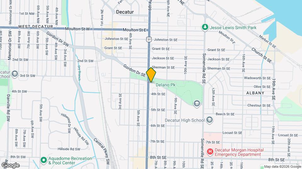 603 Prospect Dr SE Map and Location Details