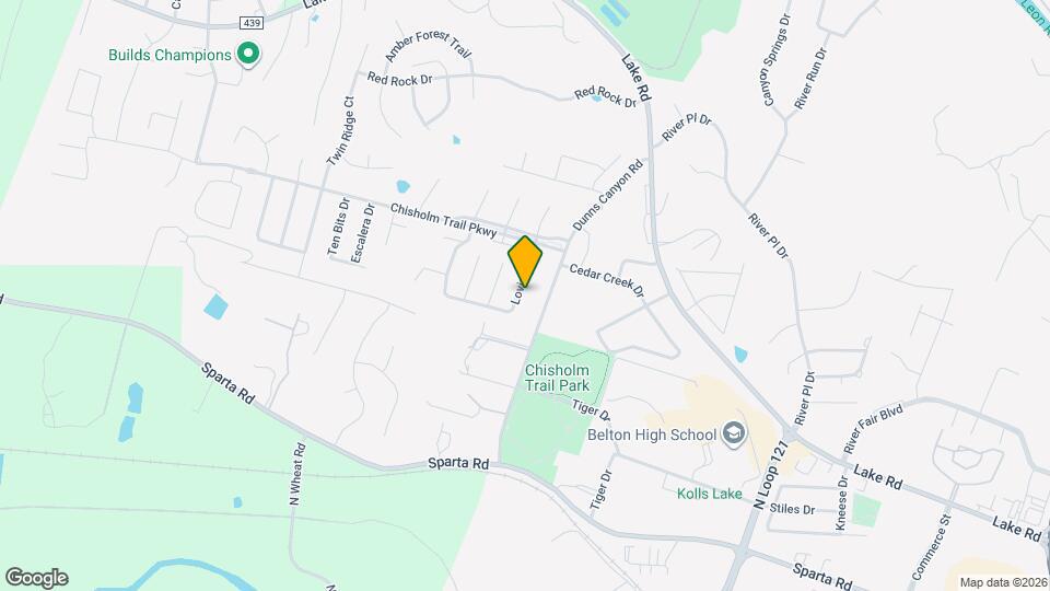 1415 Loving Trl Map and Location Details