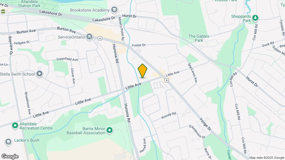 328 Little Ave Map and Location Details