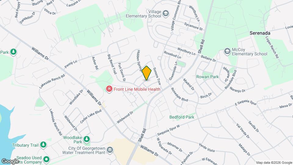 806 Heritage Oaks Bend Map and Location Details