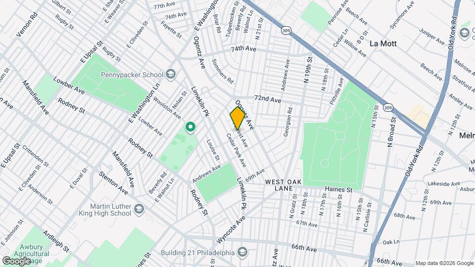 2001 Middleton St Map and Location Details