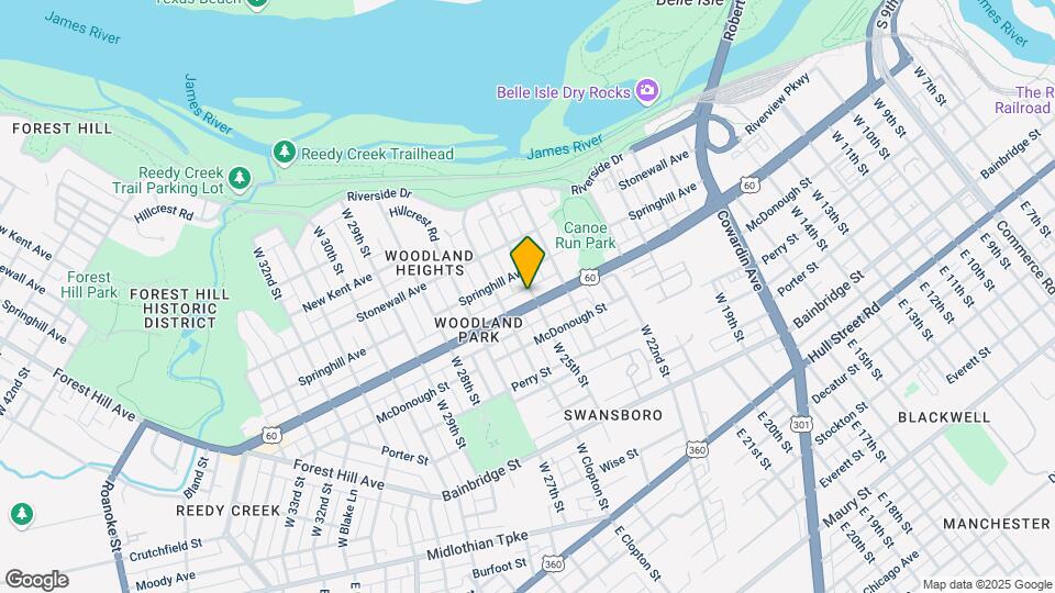 2501 Semmes Ave-Unit -B Map and Location Details