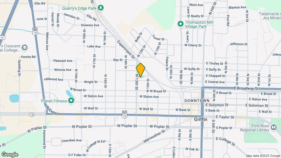 629 Wright St Map and Location Details