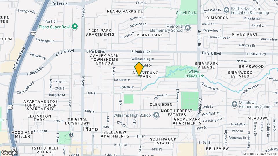 1621 Lorraine Dr Map and Location Details