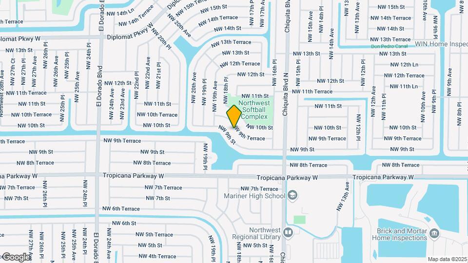 1740 NW 9th Terrace Map and Location Details