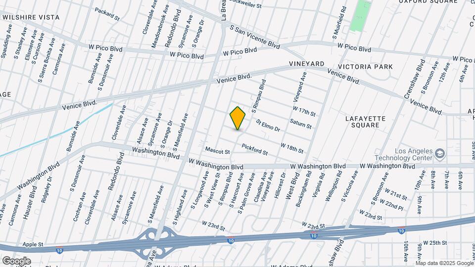 1805 S Rimpau Blvd Map and Location Details